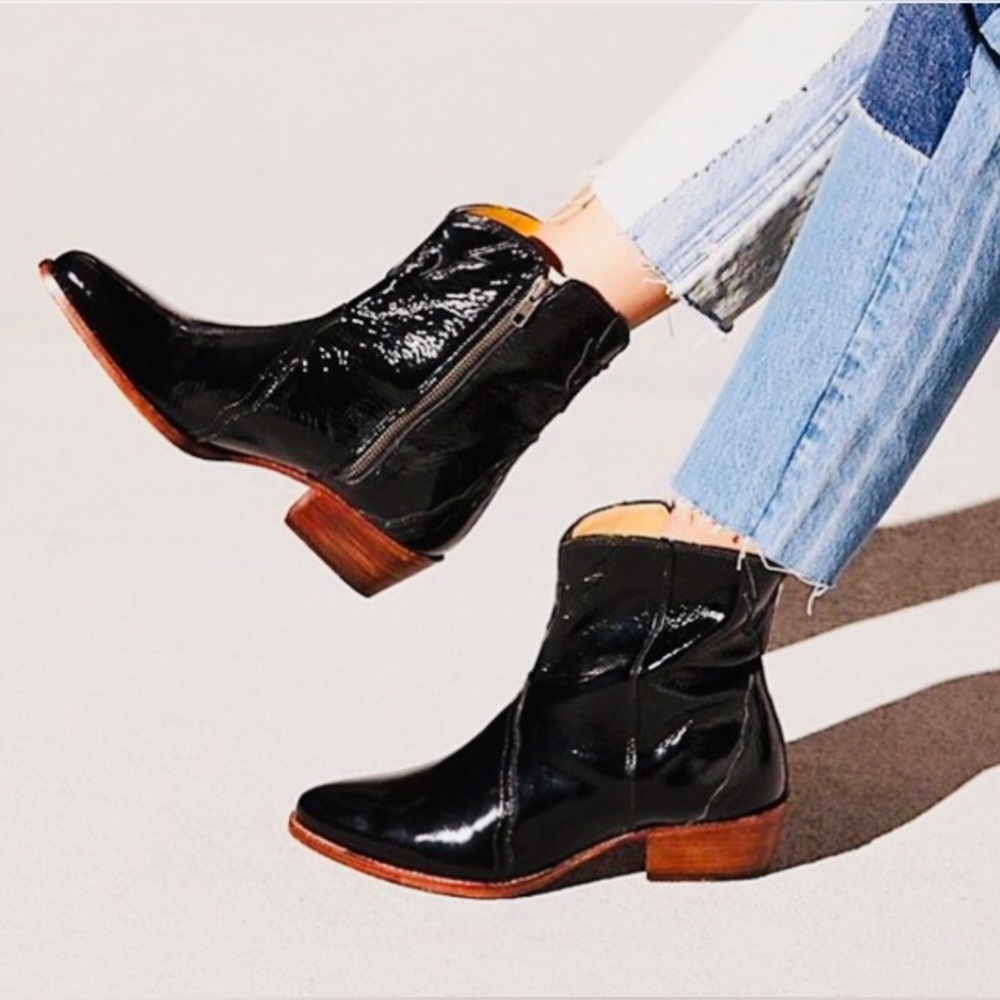 FREE PEOPLE NEW FRONTIER Western Bootie